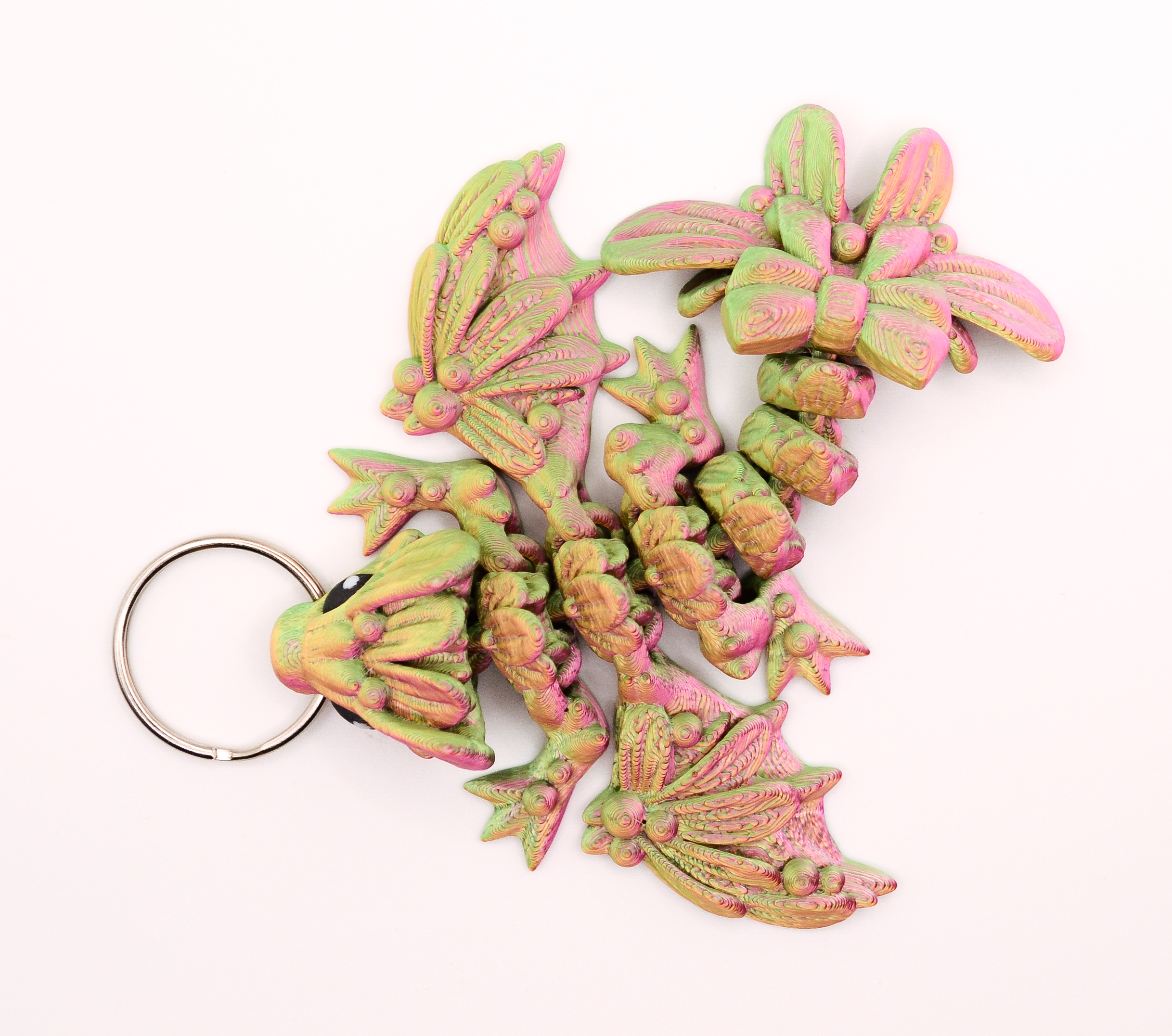 Tiny Mistletoe Tadling Keychain 